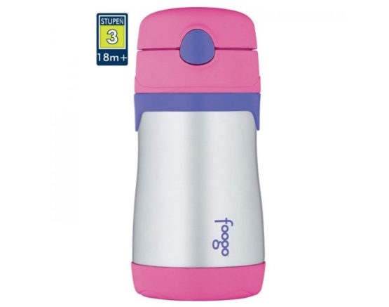 Thermos - Kojenecká termoláhev FOOGO 290 ml růžová
