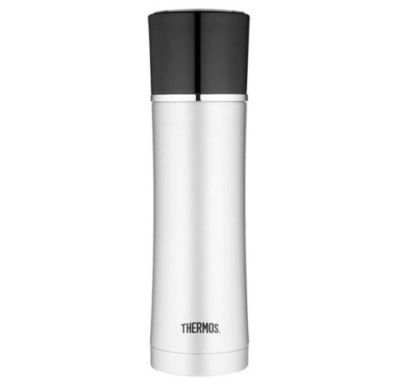 Thermos - nerezová vakuově izolovaná termoska na nápoje 470 ml černá