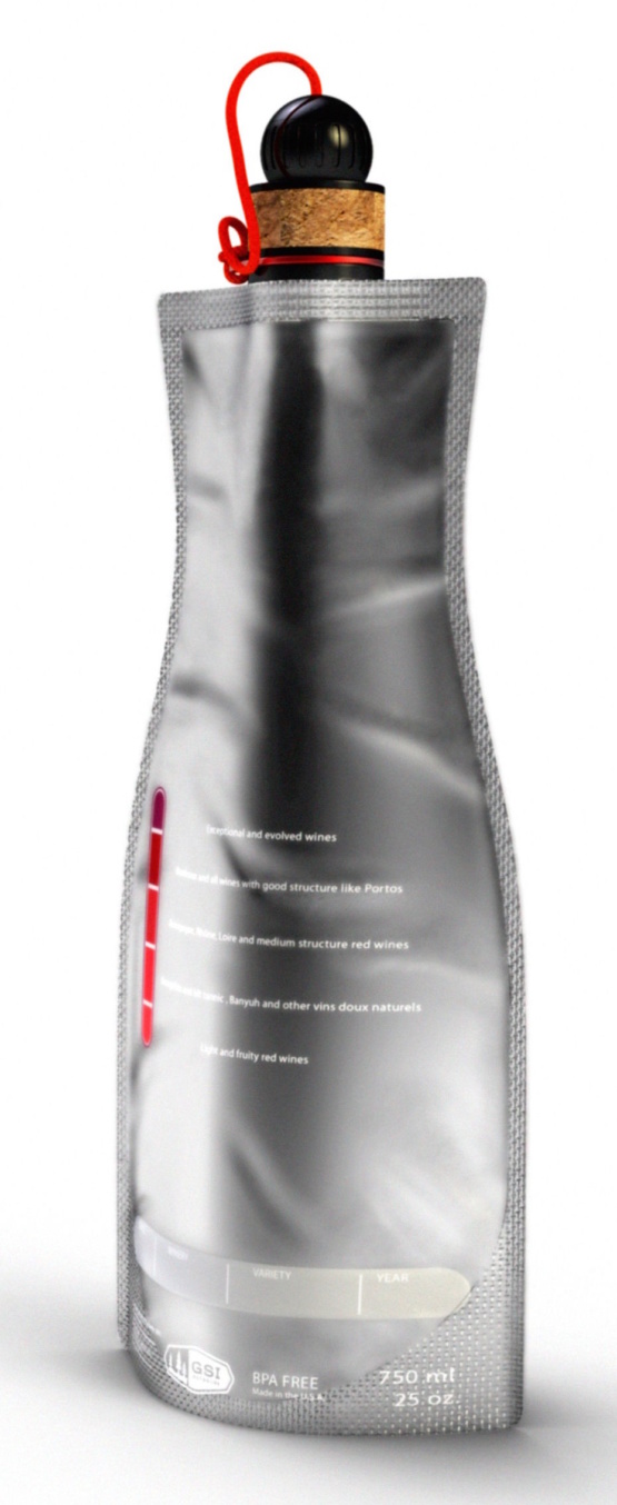 GSI lahev na víno Soft Sided Wine Carafe 750ml - Image 2