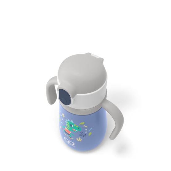 Monbento dětská termoláhev Stram blue Dino 360 ml - Image 3