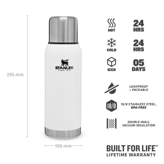 Stanley termoska Adventure series 1000 ml polární bílá - Image 3